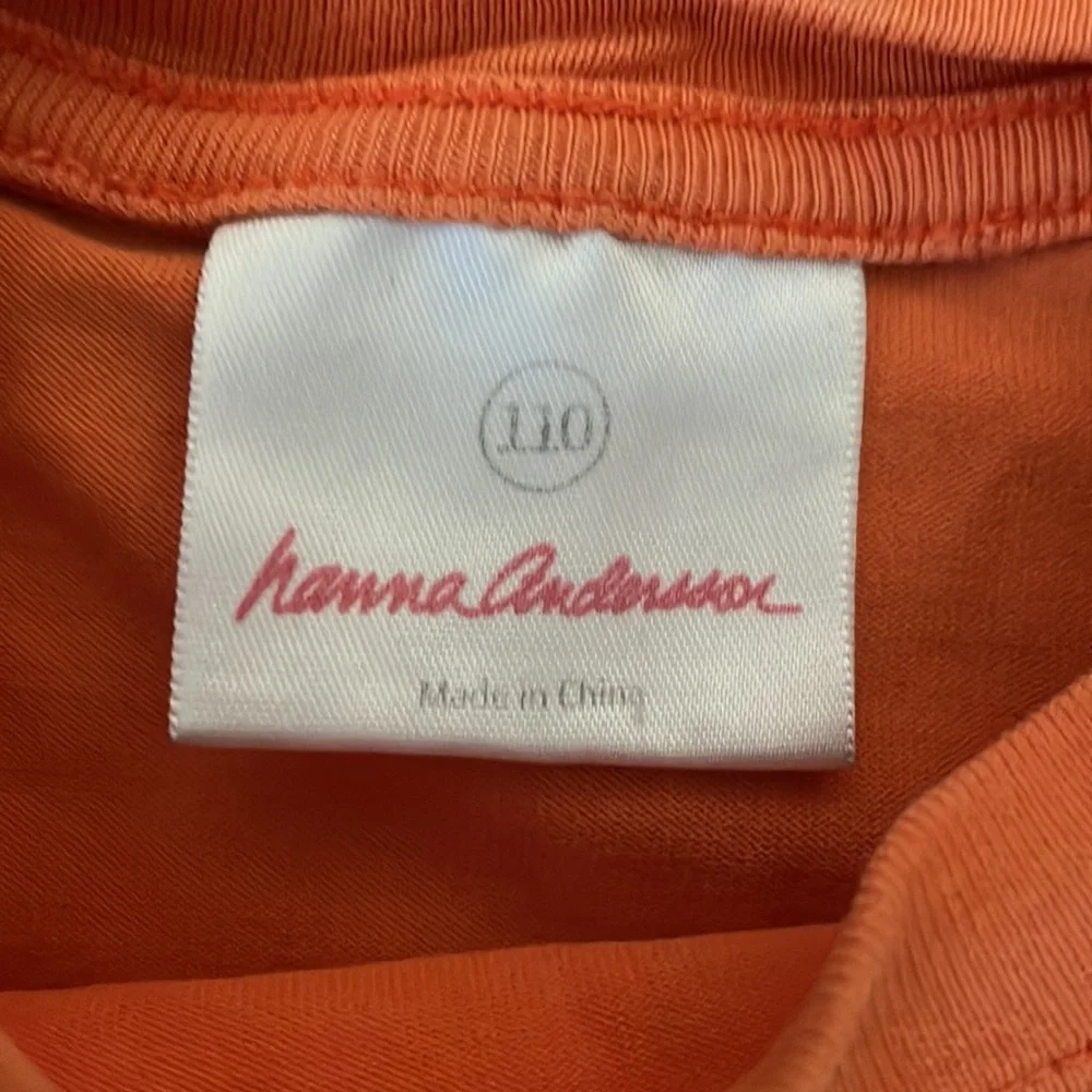 Hanna Andersson short sleeve tee shirt 5/6